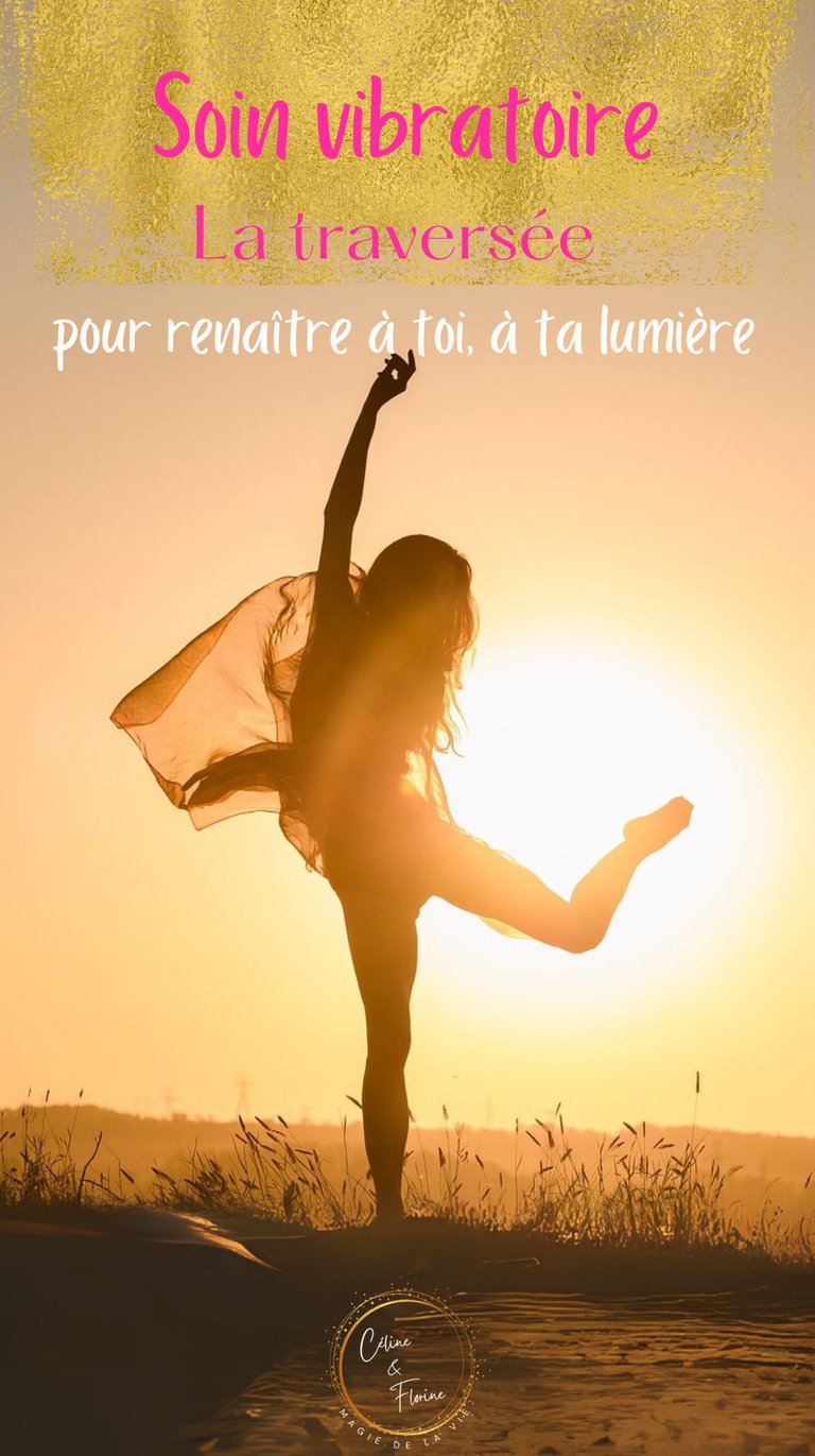 soin vibratoire, magie de la vie, femme qui danse dans le soleil en levant un voile