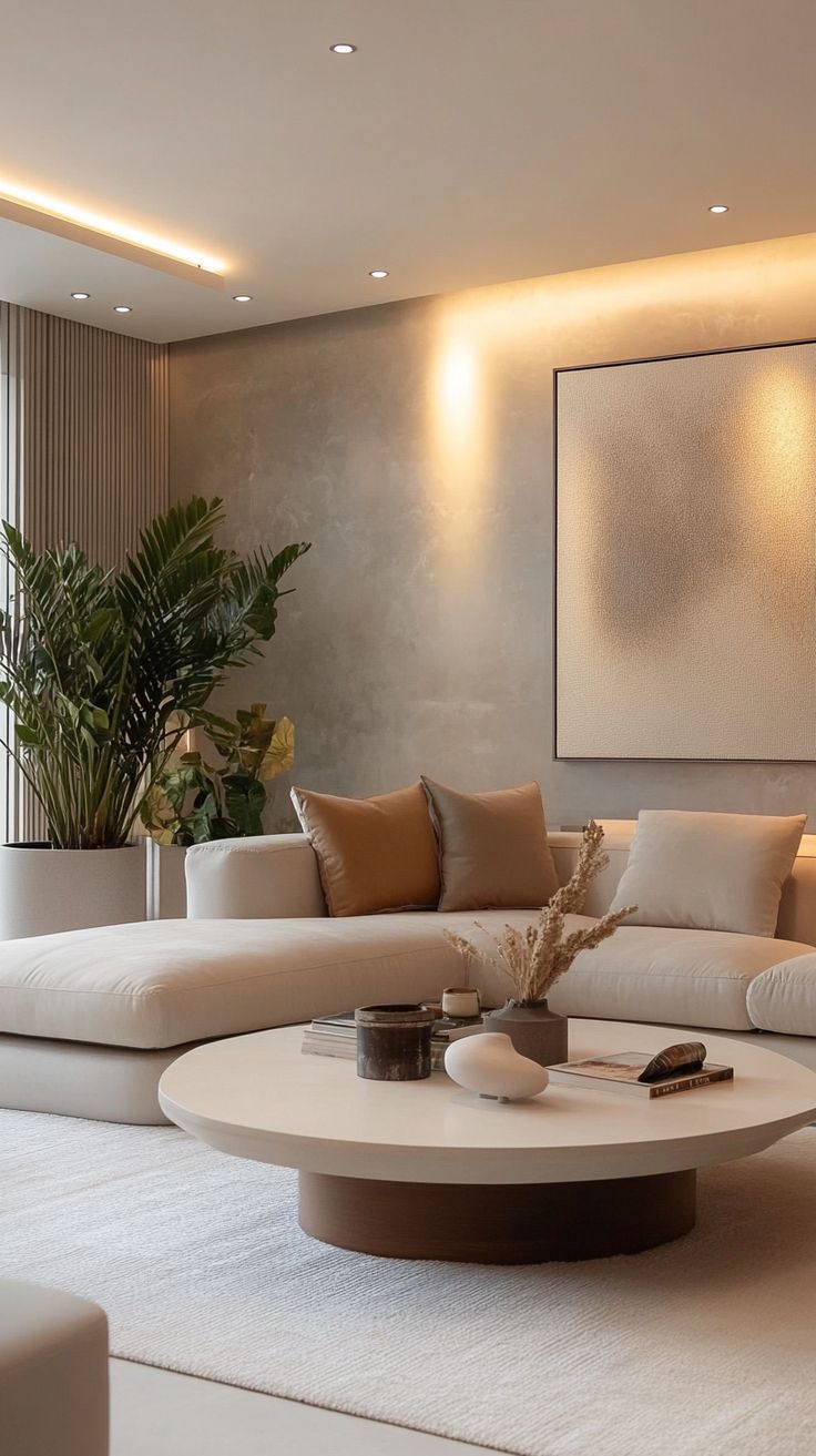 gizli ışık detaylı asma tavan uygulaması