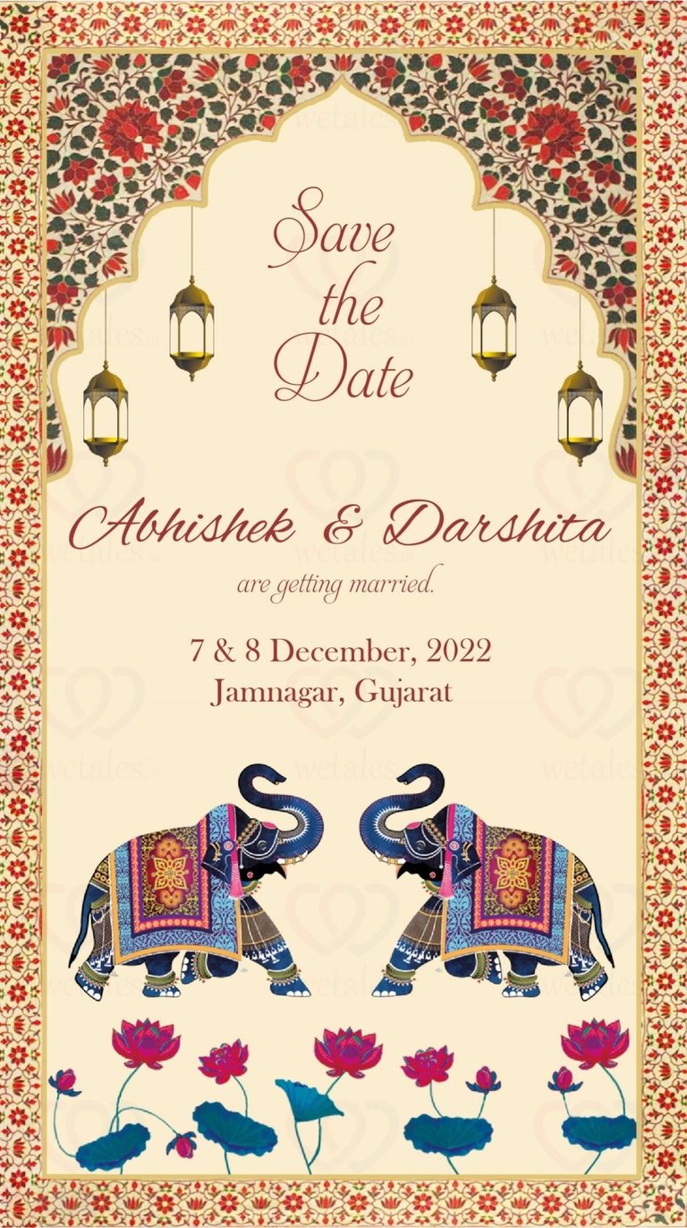 Save the date by Geet Events