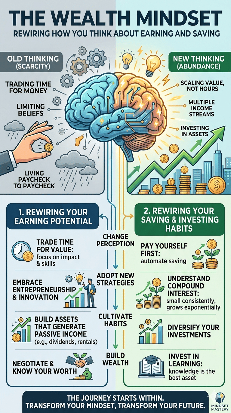 The Wealth Mindset: Rewiring How You Think About Earning and Saving