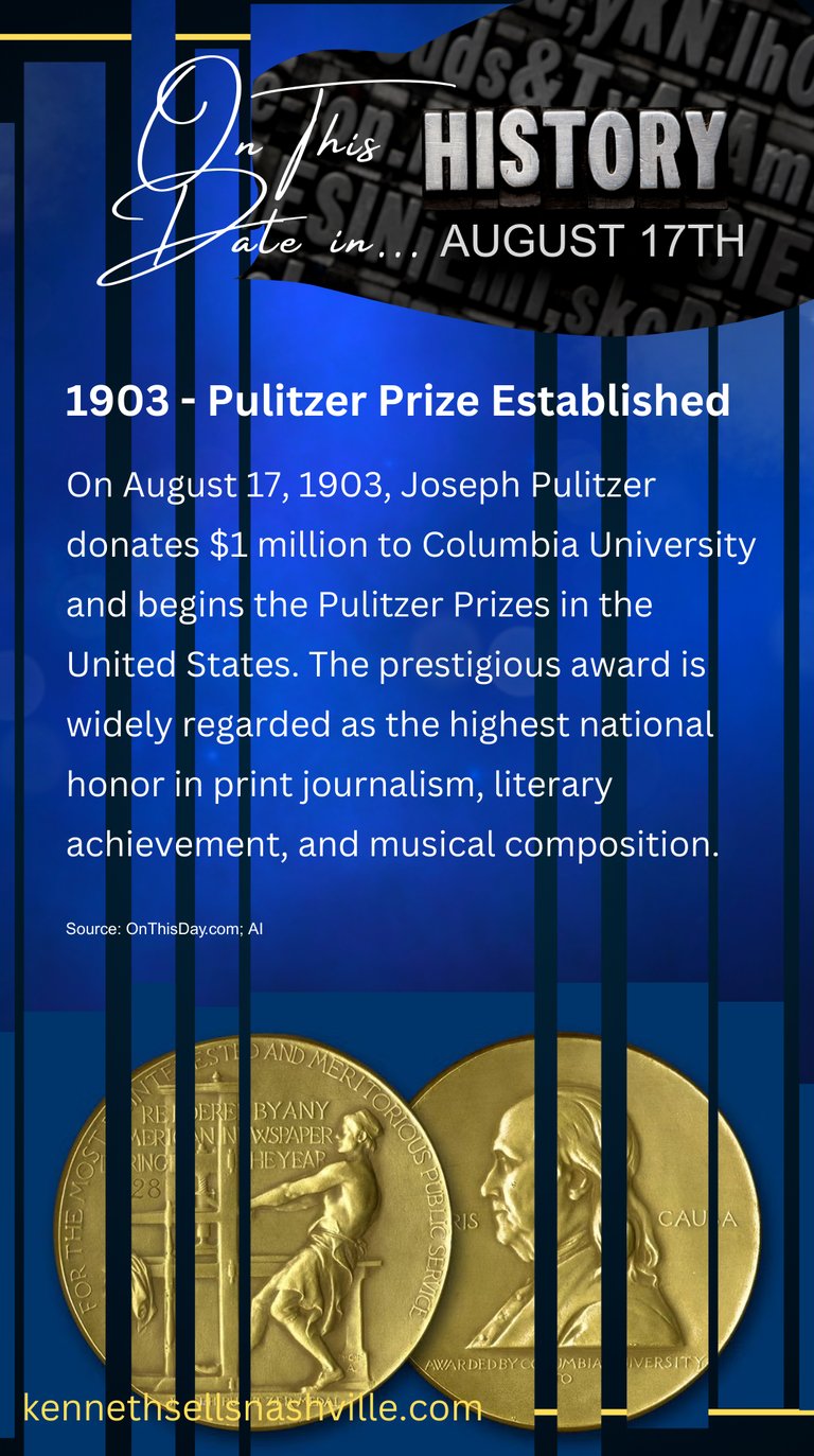 Today in History, August 17