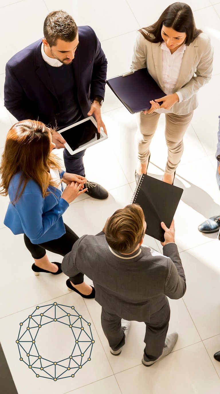 Leaders and teams collaborating on digital process integration roadmap