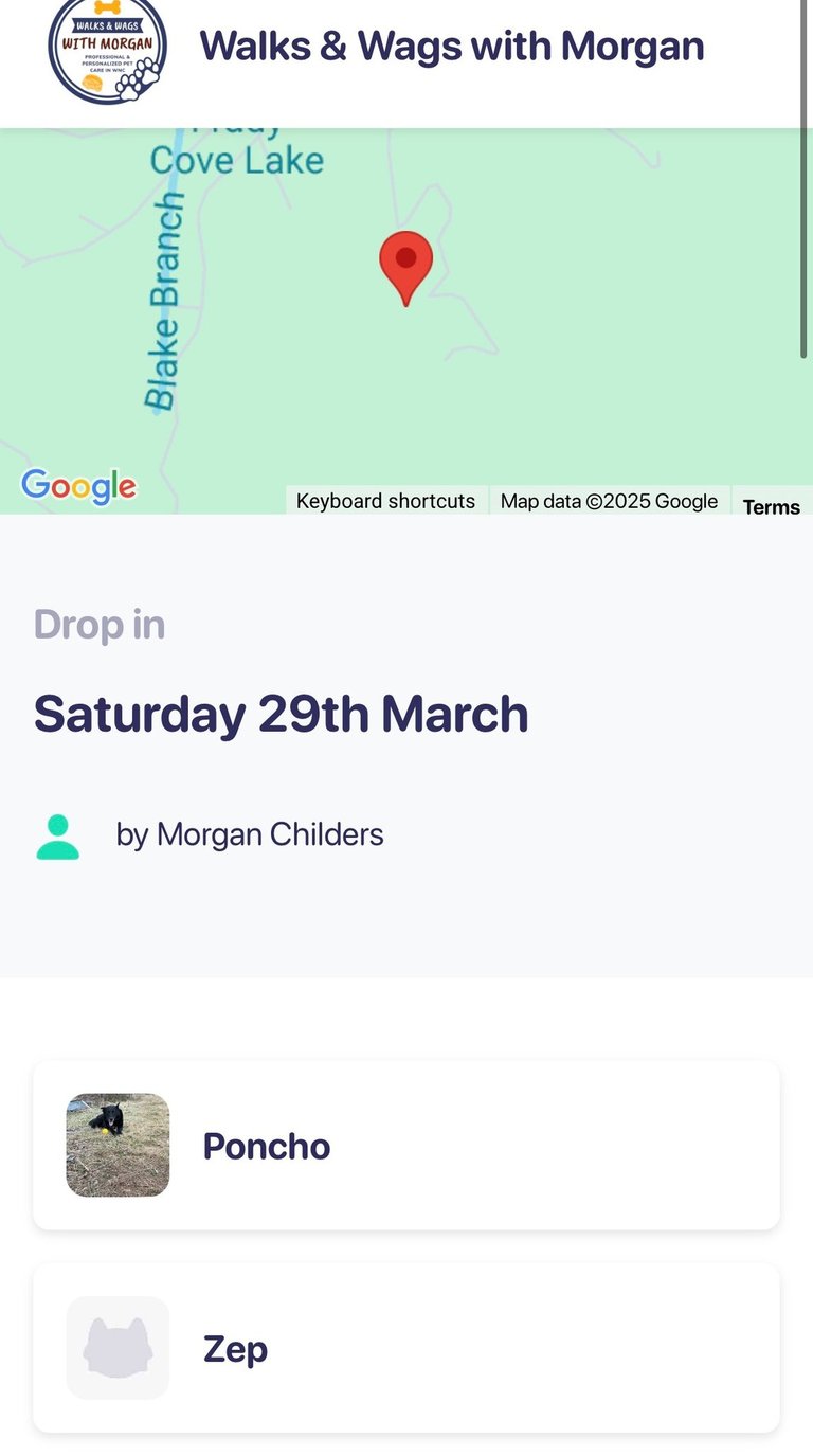 a screenshot of a report card from the Walkies app