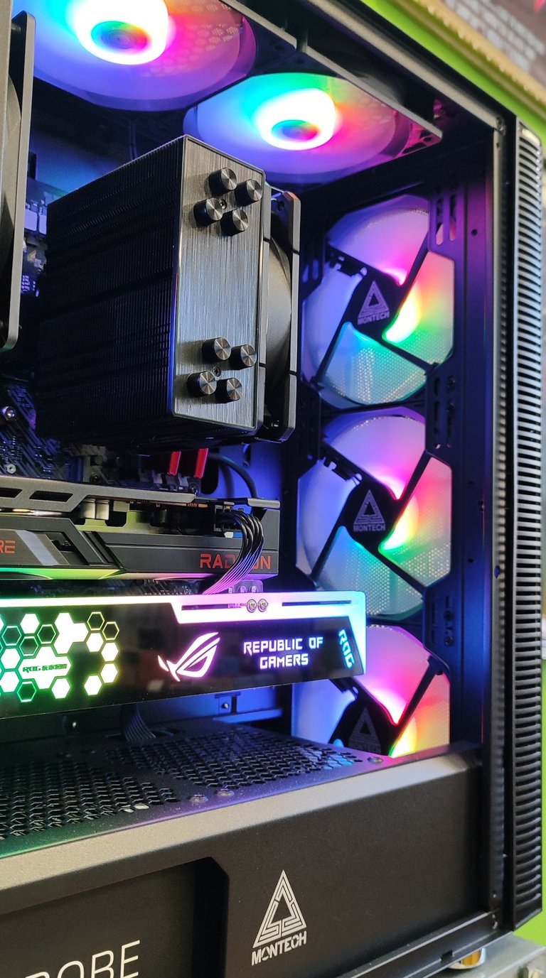 a computer case with a computer case and a computer