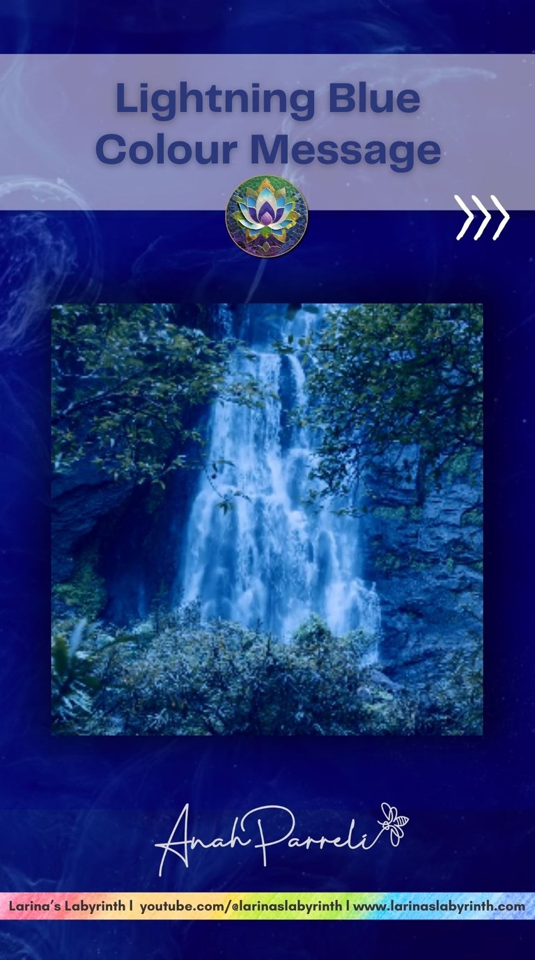 Colour Messenger: Power Of Electric Blue. Colour Healing; color healing