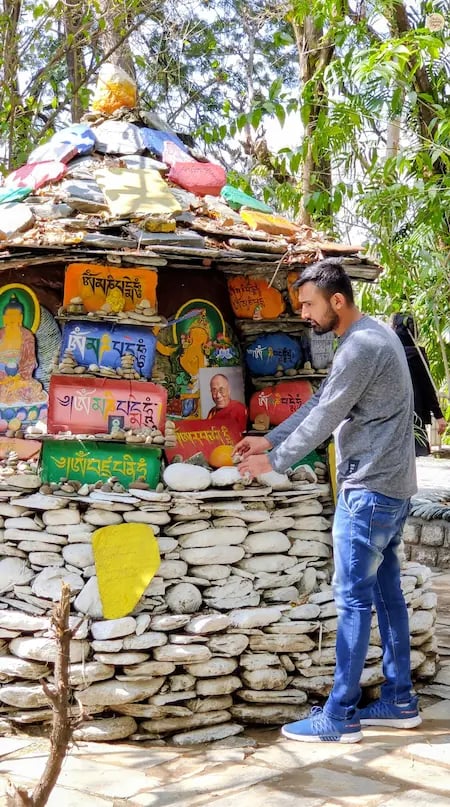  Quiet Dalai Lama tribute at Norbulingka Institute Dharamshala.