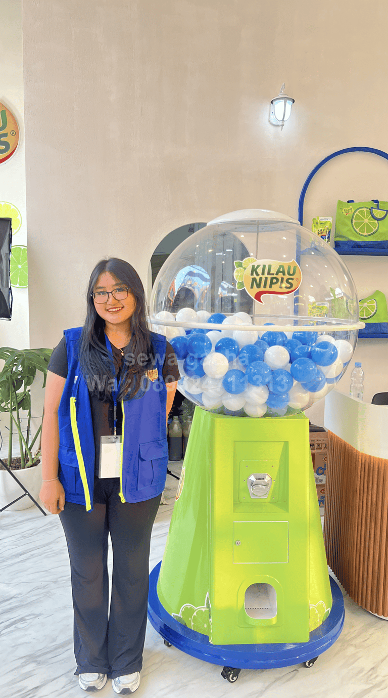 rental mesin gacha gachapon jumbo