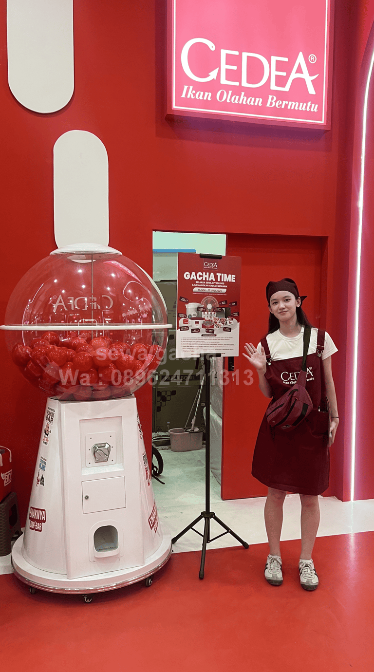 rental mesin gacha gachapon jumbo