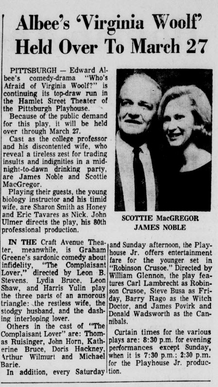 Katherine MacGregor Newspaper article