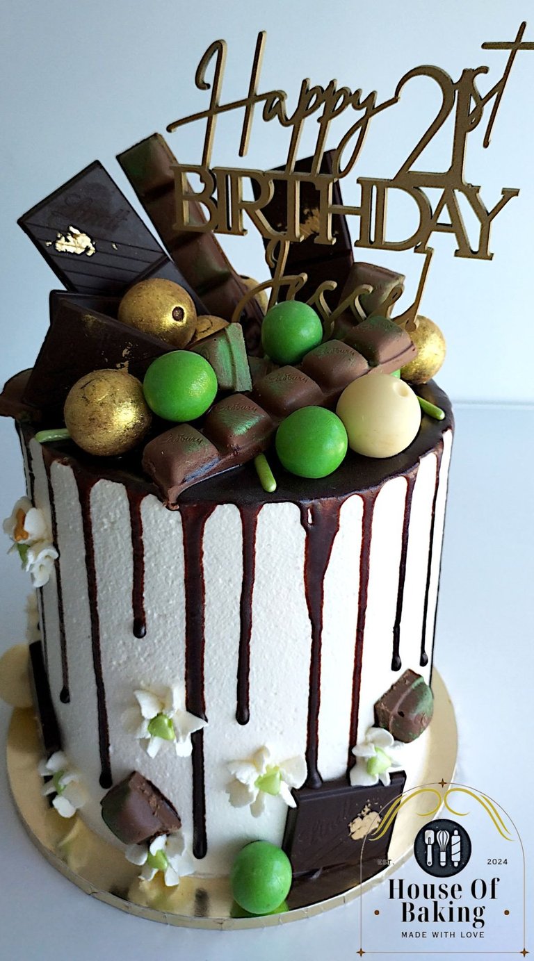 custom 21st birthday cake