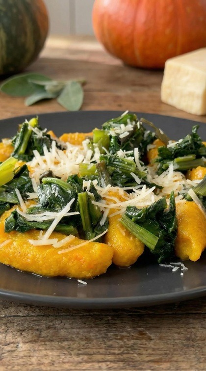 Recipe how to make pumpkin gnocchi for lunch