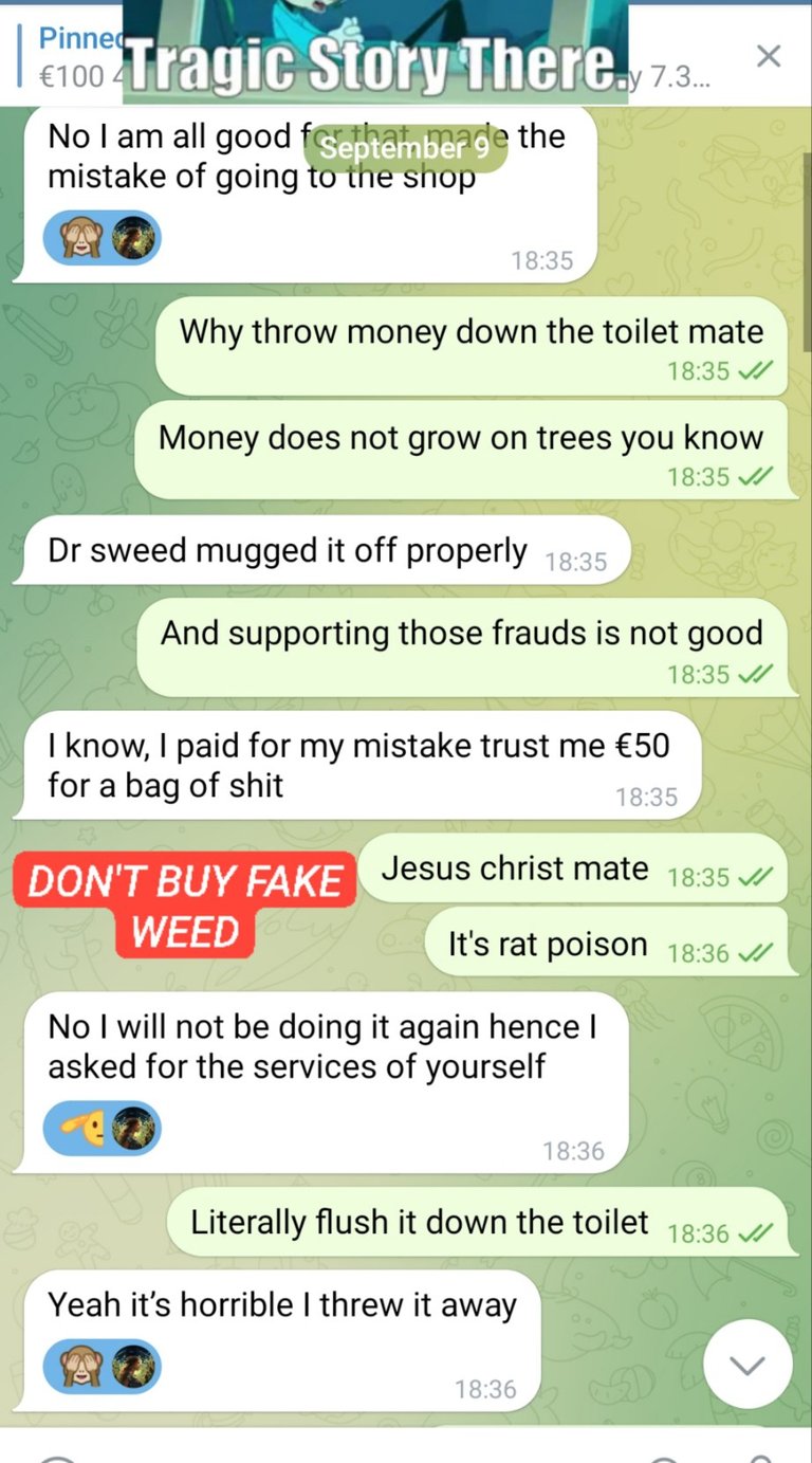 buddy got scammed at the fake weed shops