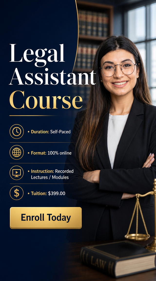 Legal Assistant Course