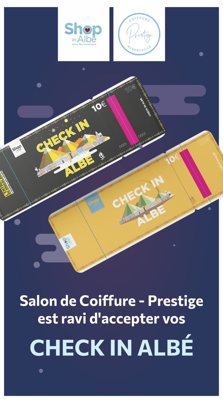 CHECK IN ALBÉ de SHOPINALBE
