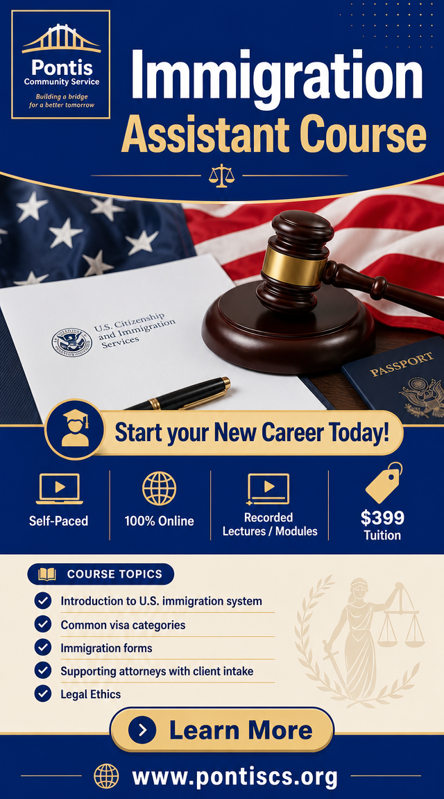 Immigration Assistant Course