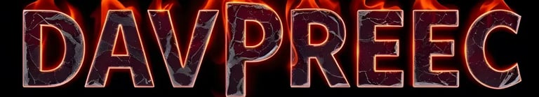 a fire logo for the brand davprec