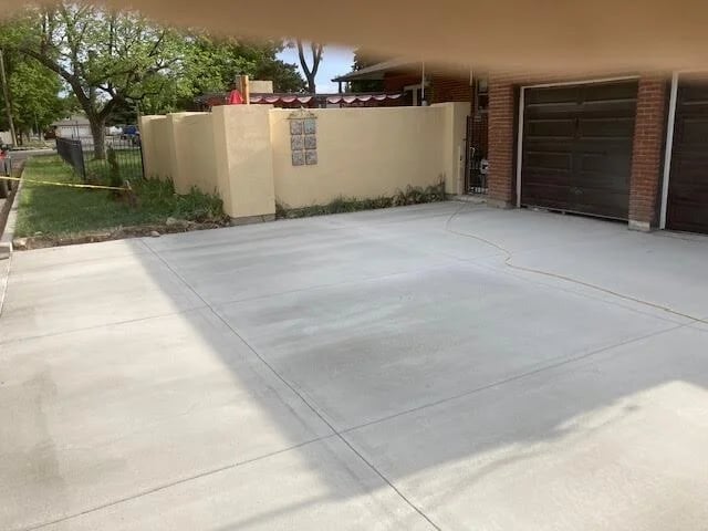 Sealed concrete