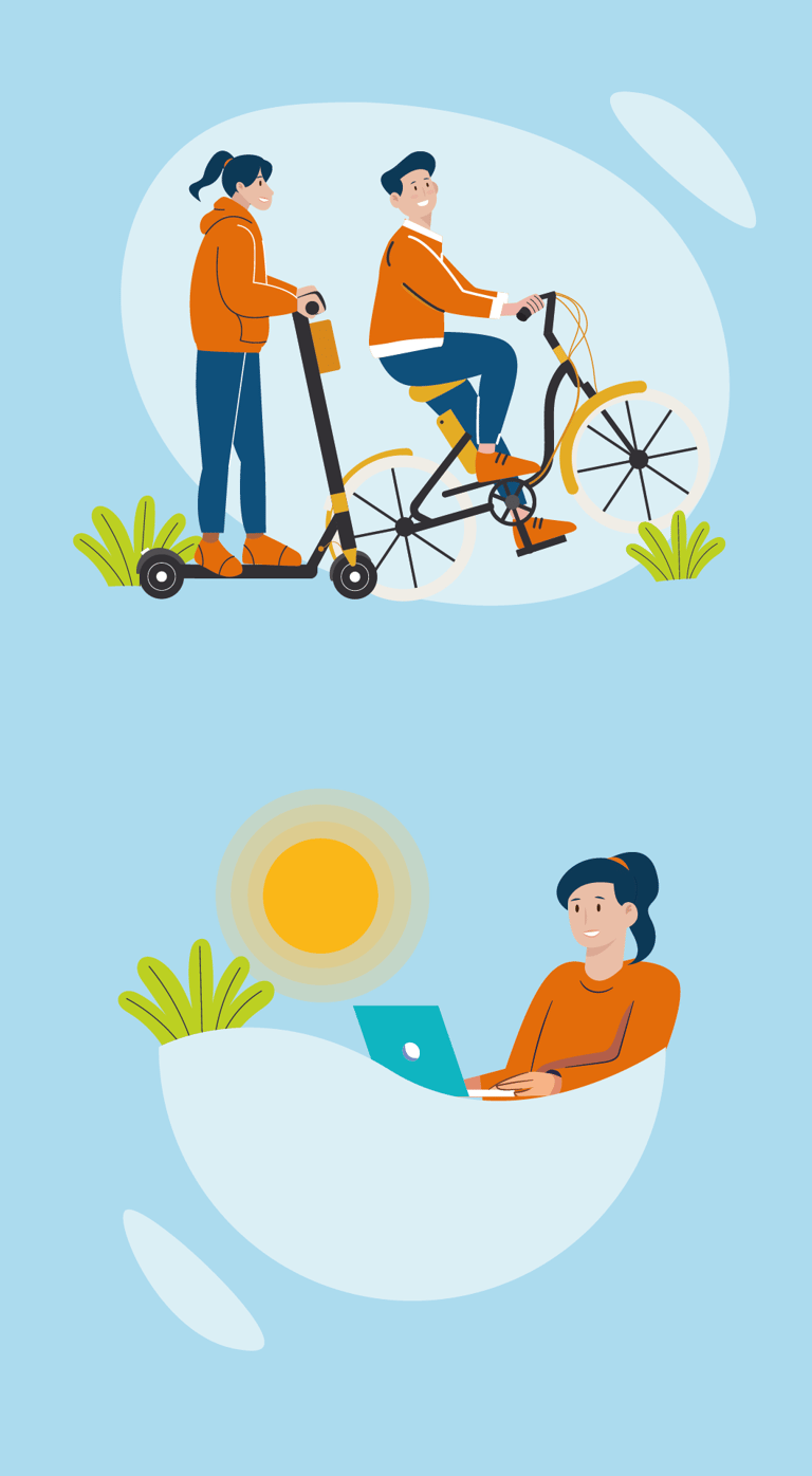 Réalisation : Illustration, flat design pour Forma Pro hygiène et sécurité - Amy Atelier Graphique