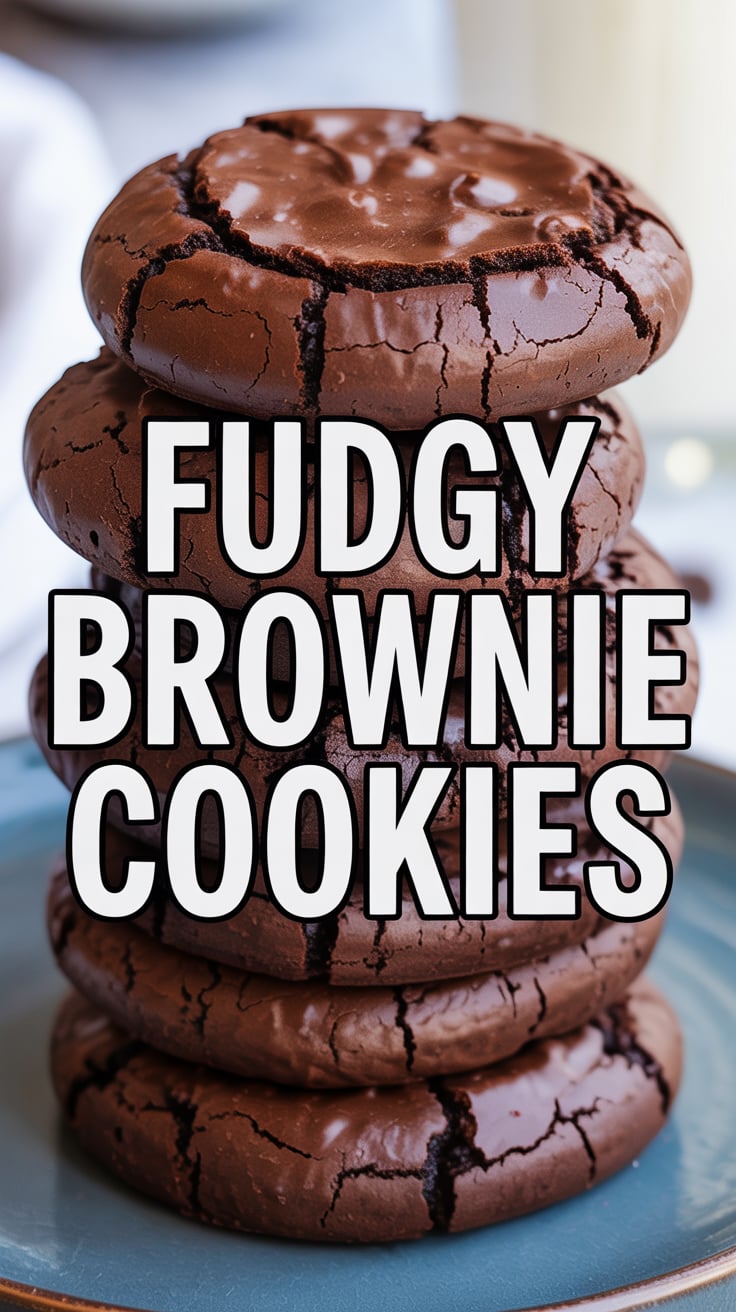 Fudgy Brownie Cookies
