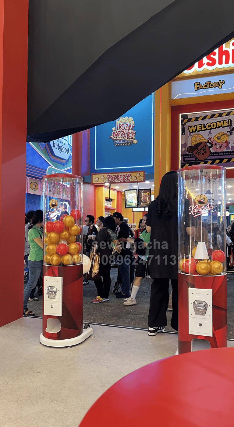 rental sewa mesin gachapon jumbo jakarta