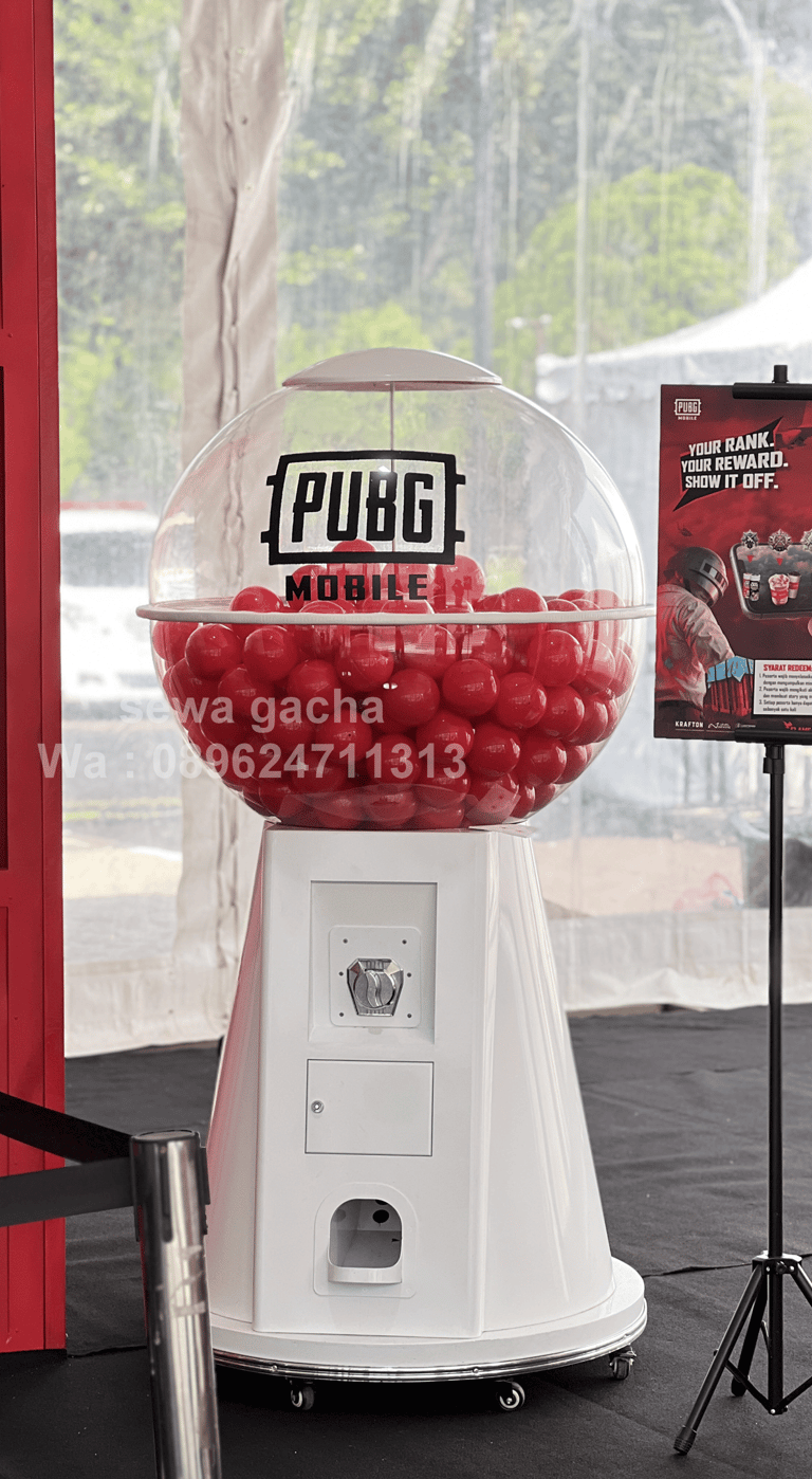 rental sewa mesin gachapon jumbo jakarta