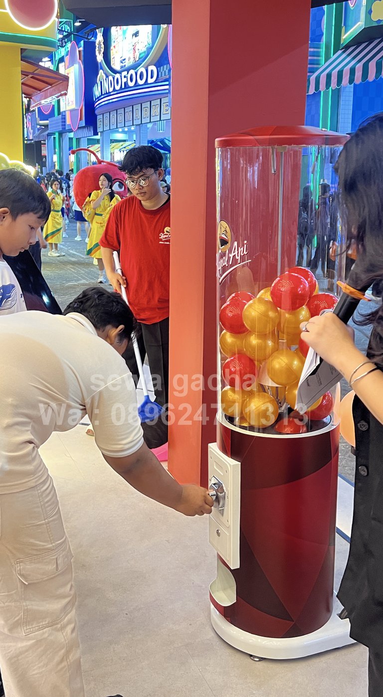 rental mesin gachapon event