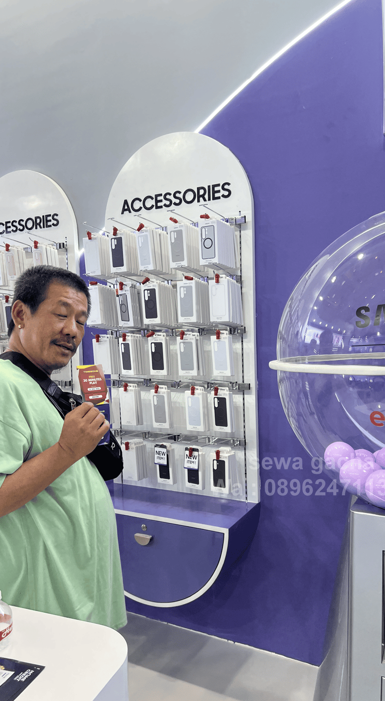 rental mesin gachapon event