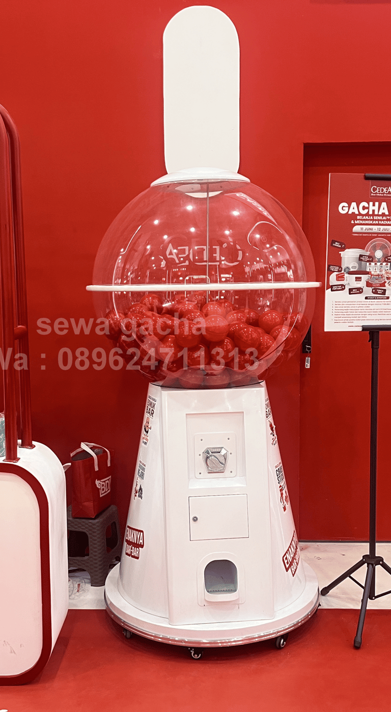 rental mesin gachapon event
