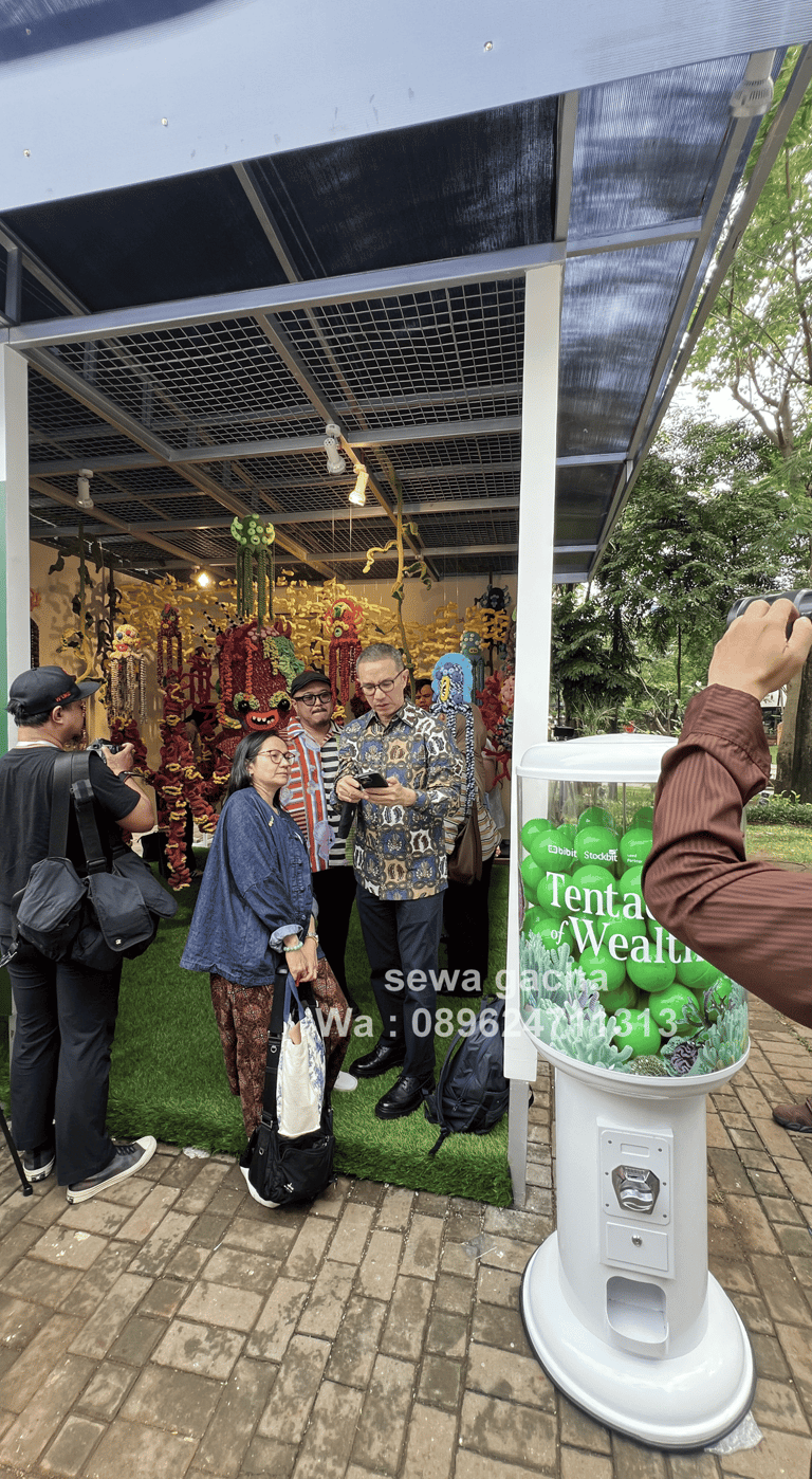 rental mesin gacha gachapon custom event