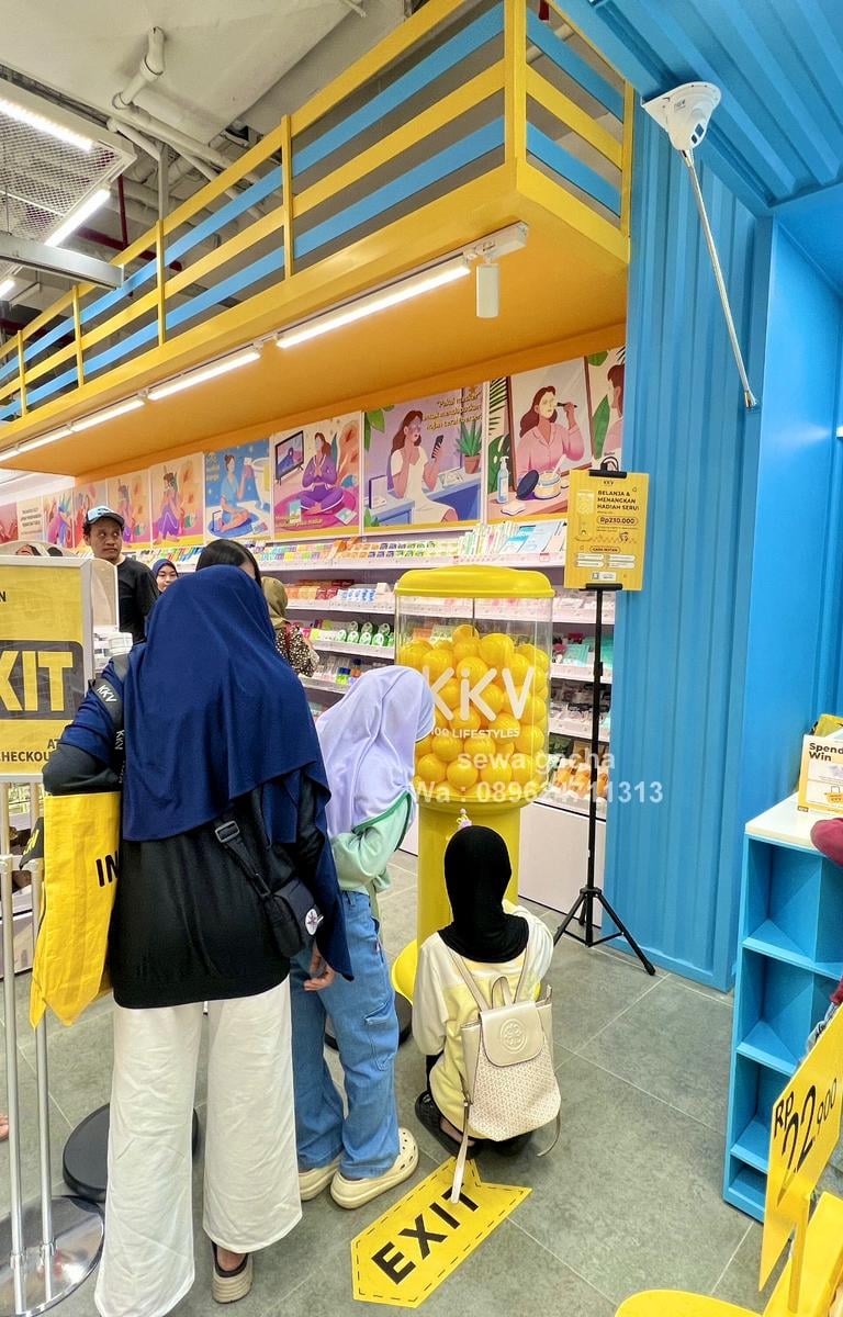 renta mesin gacha gachapon event