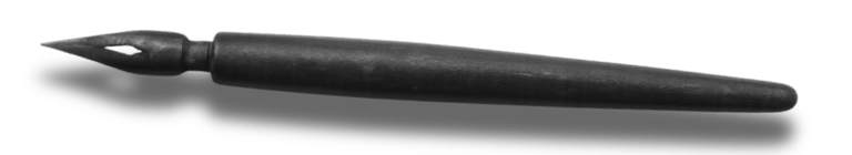 an antique calligraphy pen