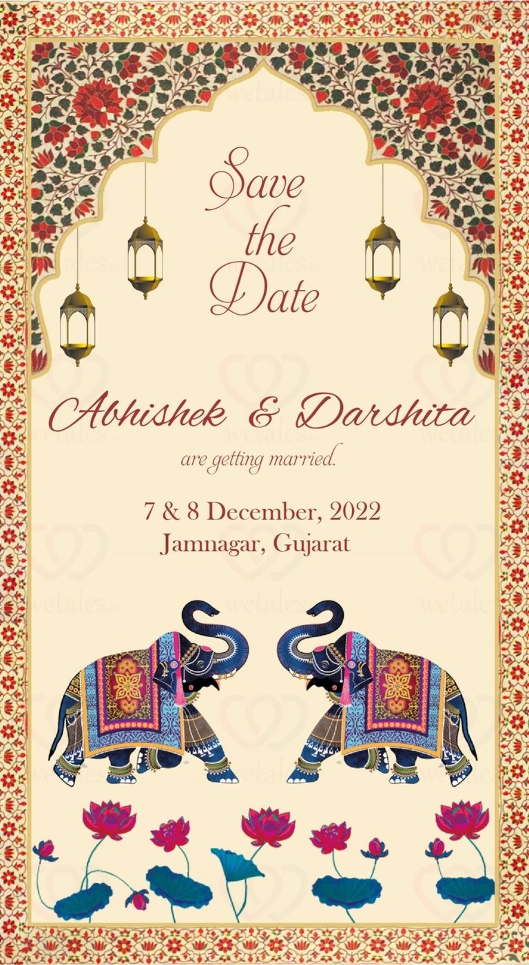 Save the date by Geet Events