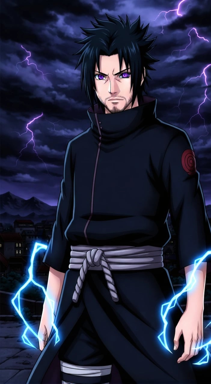 a man in a black outfit with lightning bolt bolt bolt bolt bolt bolt bolt bolt