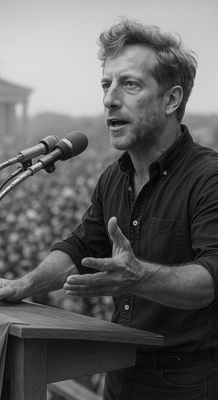 Discours pour la démocratie - Illustration Gauthier Leleu Journée Mondiale de la démocratie.