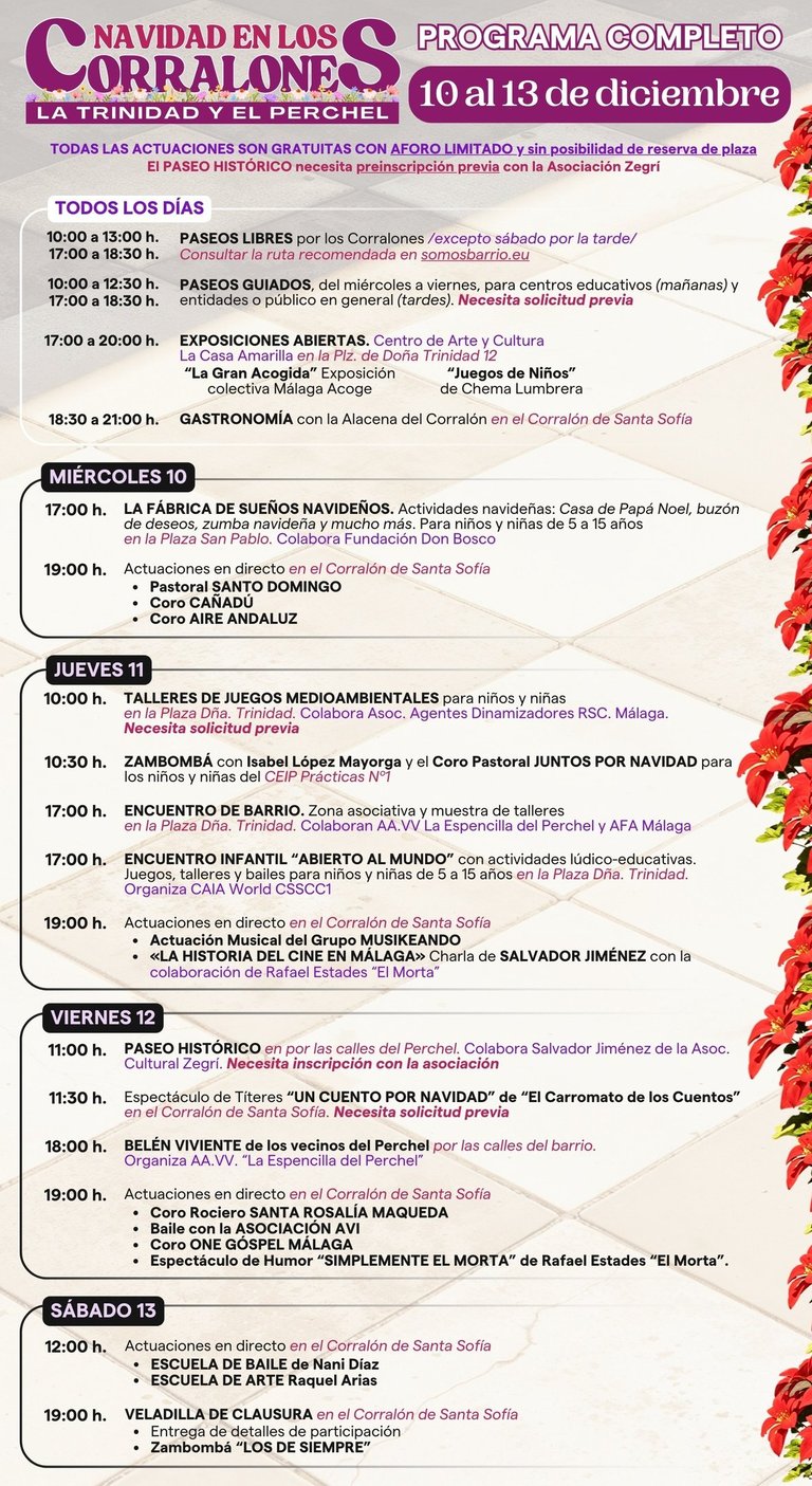 Programa Navidad en los Corralones 2025
