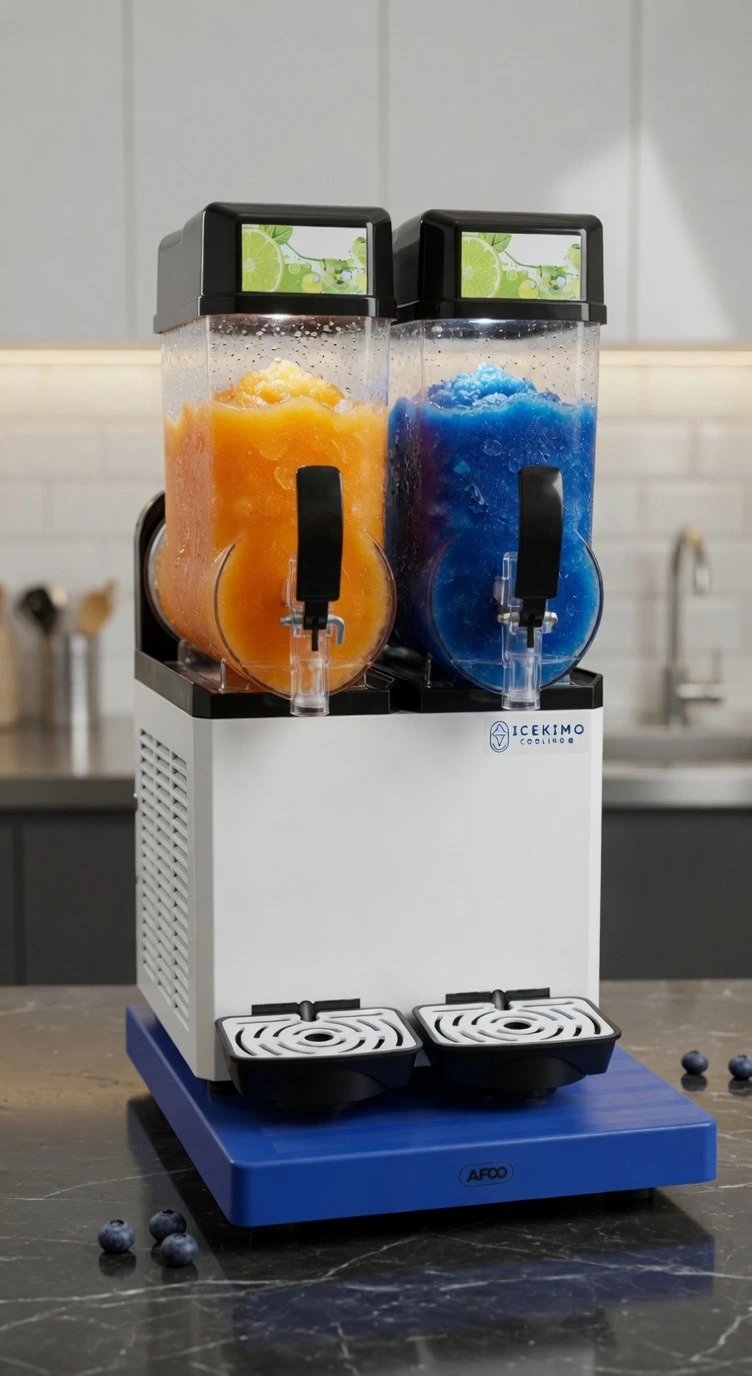 commercial frozen drink dispenser for events and kids parties in Dubai