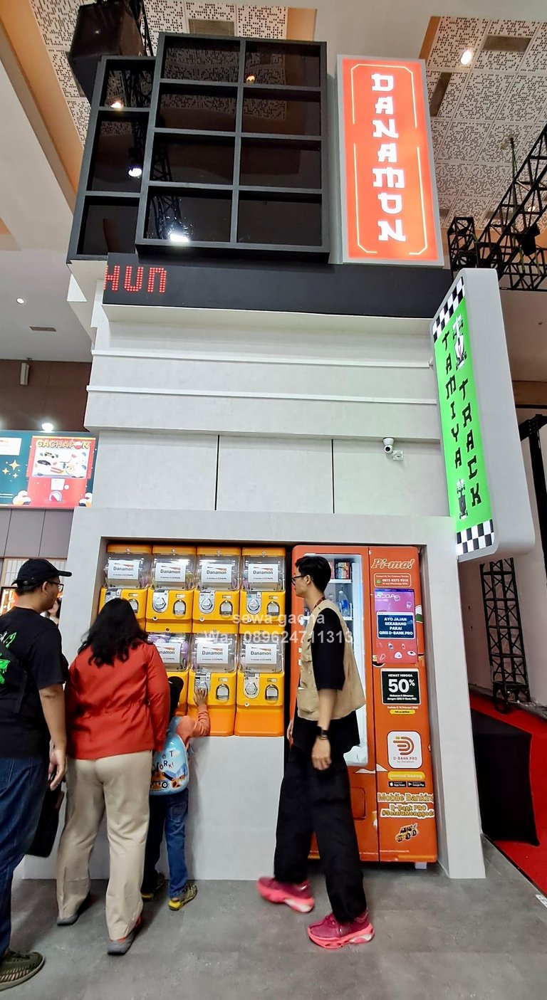 sewa mesin gacha gachapon mini