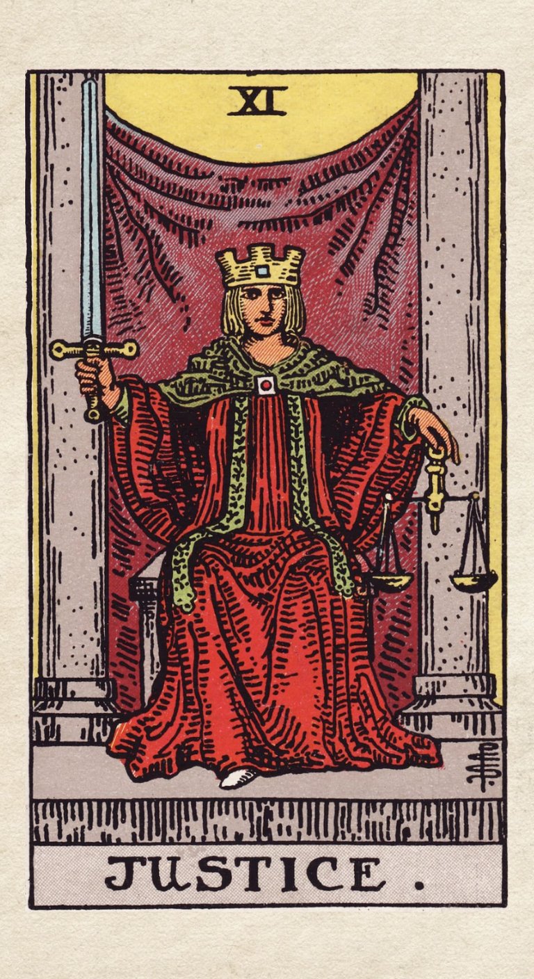 Justice: Represents fairness, truth, and taking responsibility.