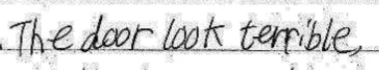 example of student writing 2