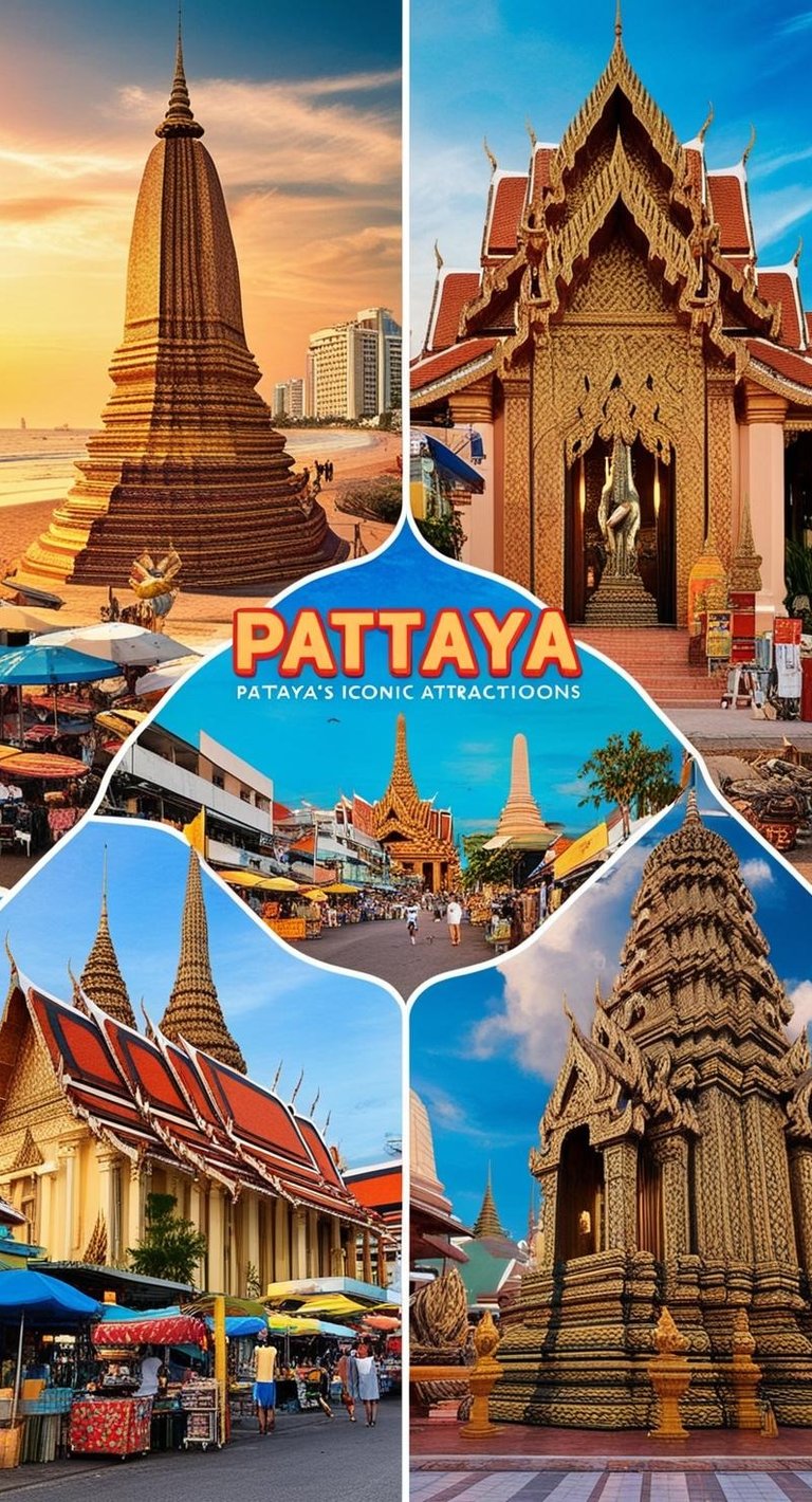 Iconic attractions of Pattaya