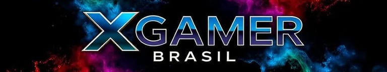 a colorful, abstract, and colorful logo for the x - gamer brasil