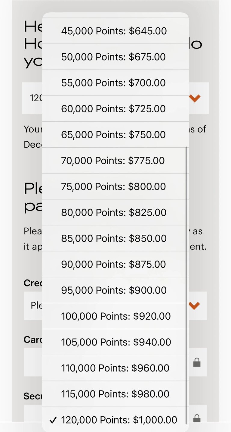 IHG Buy Elite Qualifying Points