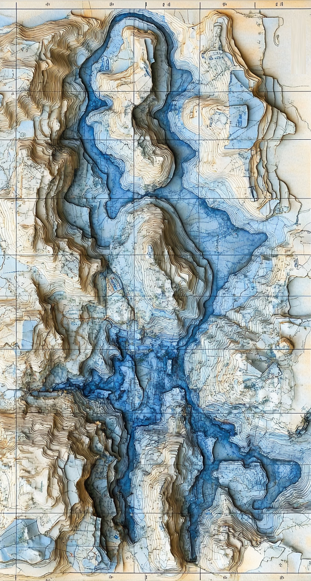 Image of topographic map