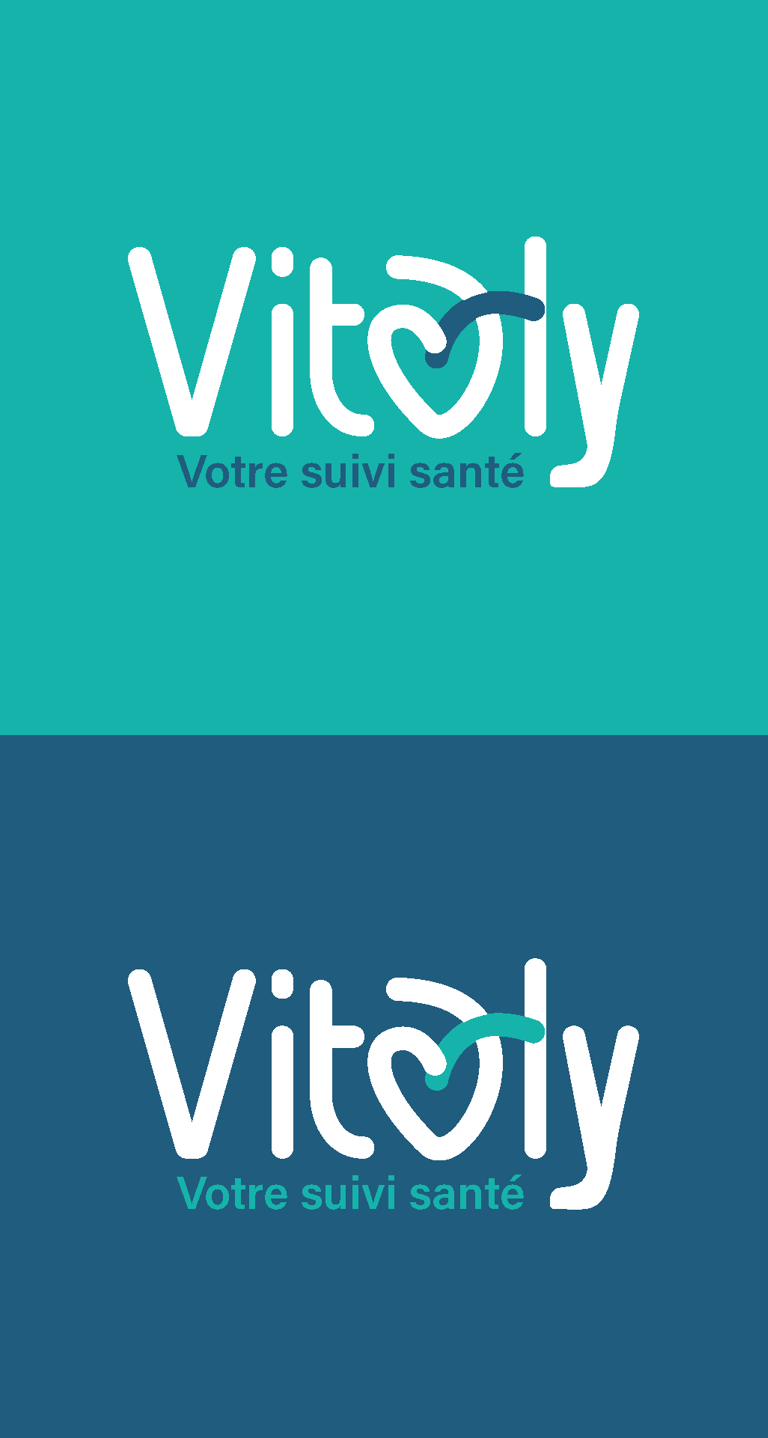 Réalisation : Logo - Identité visuelle pour Vitaly- Amy Atelier Graphique