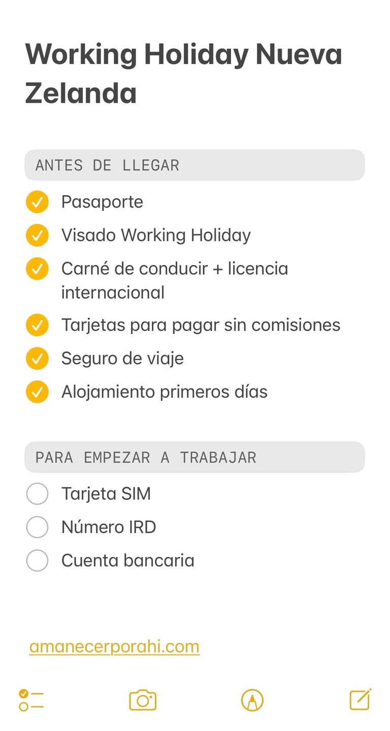 Empezar a trabajar en Nueva Zelanda