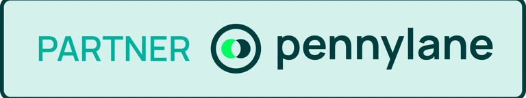 Badge partenaire officiel Pennylane 2021