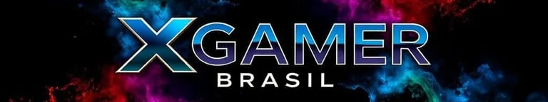 a colorful, abstract, and colorful logo for the x - gamer brasil