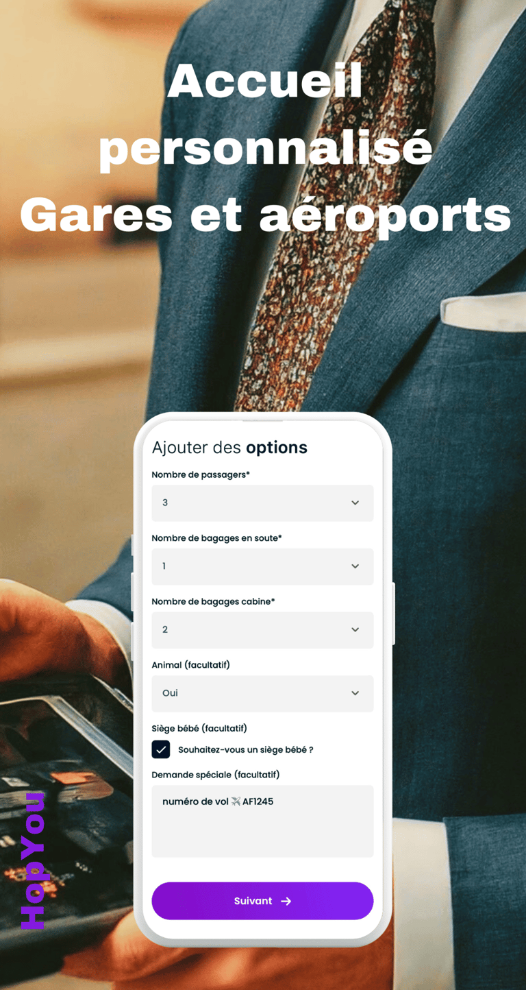 acceuil personnalisé