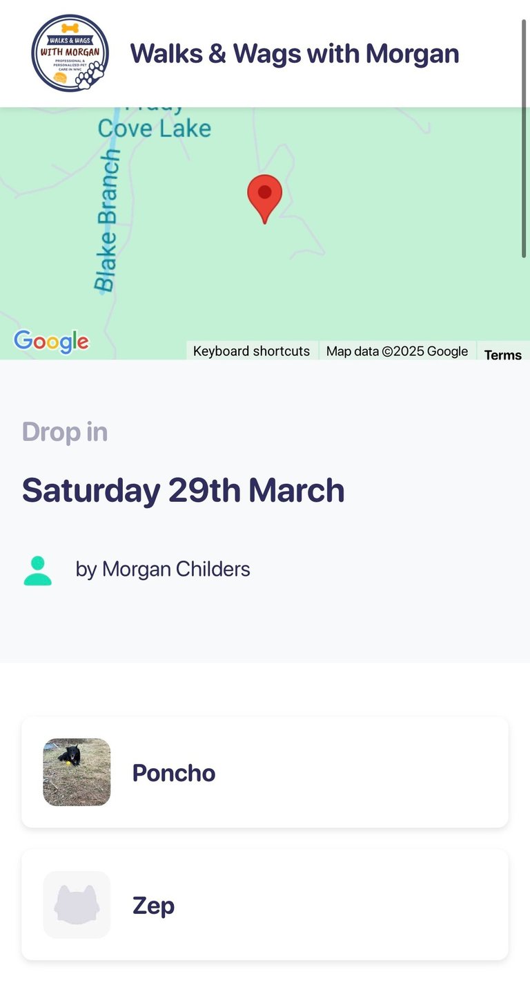 a screenshot of a report card from the Walkies app