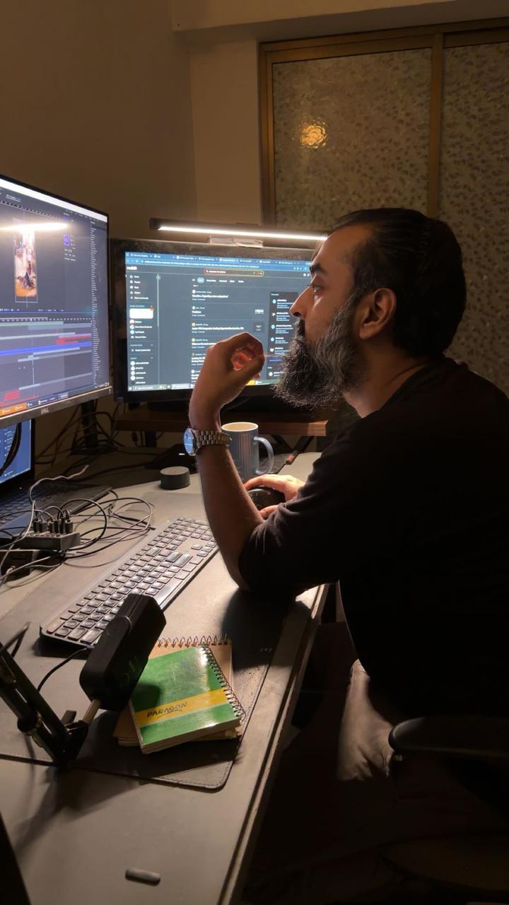 VFX compositor working on digital compositing, CGI integration, and post-production for film and com